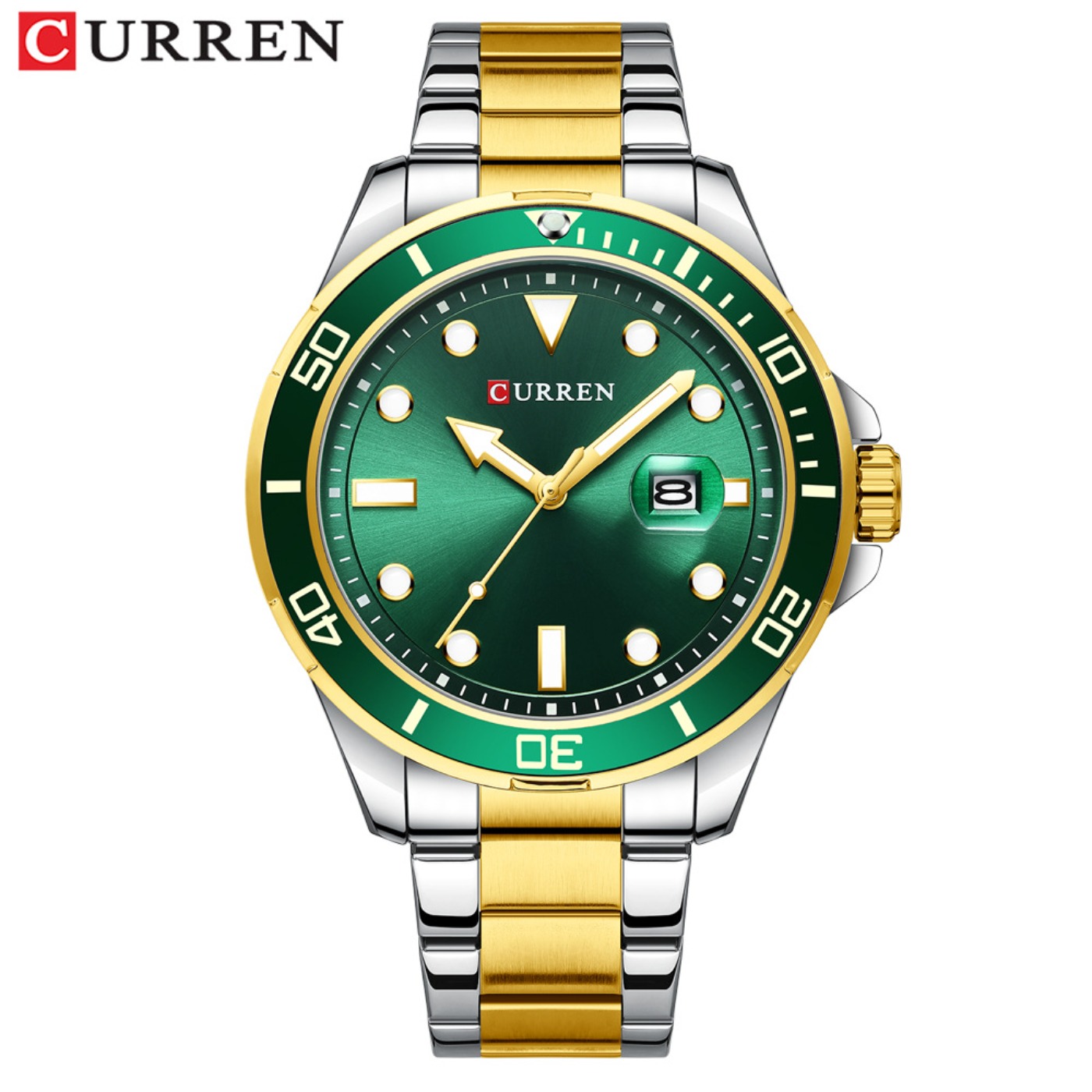Luxury Watch All Brands - ساعات CURREN الجديدة من سلسلة Green