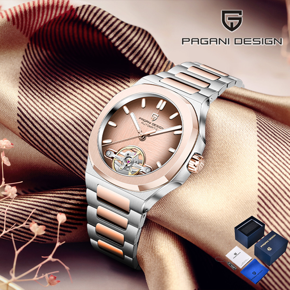 Luxury Watch Design - ساعة رجالية أوتوماتيكية فاخرة من باجاني