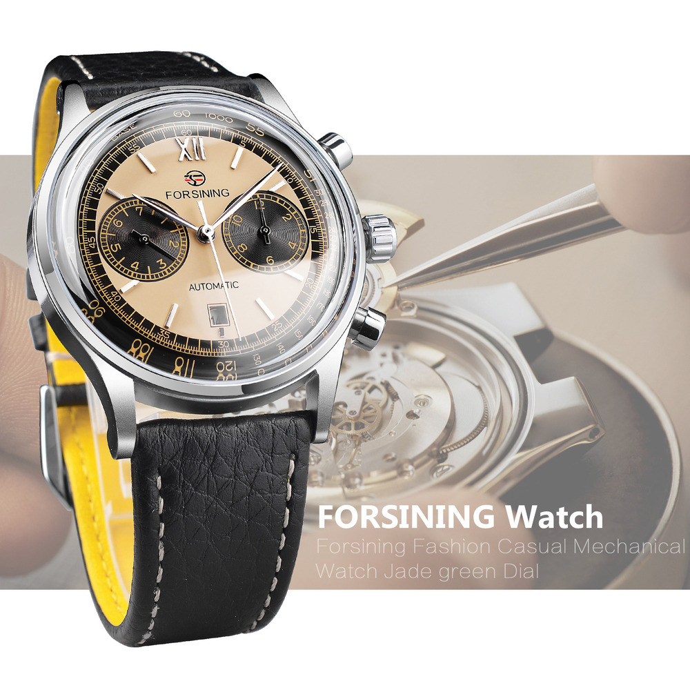 Luxury Watch Grade - ساعات Forsining الراقية للرجال مقاومة للماء