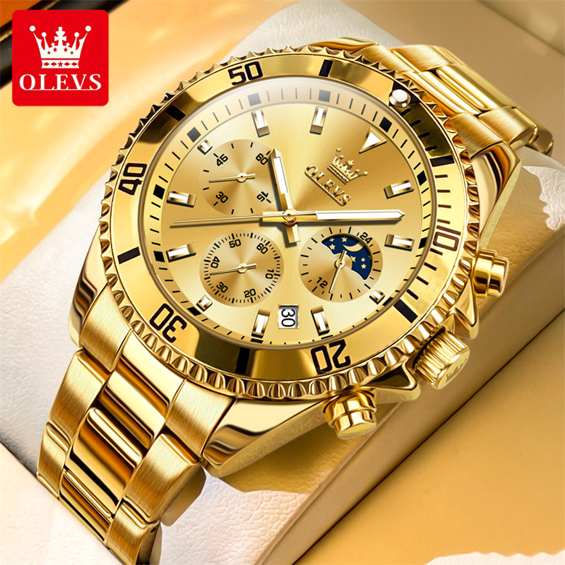 Luxury Watch Maker - OLEVS مشاهدة الرجال العلامة التجارية الفاخرة