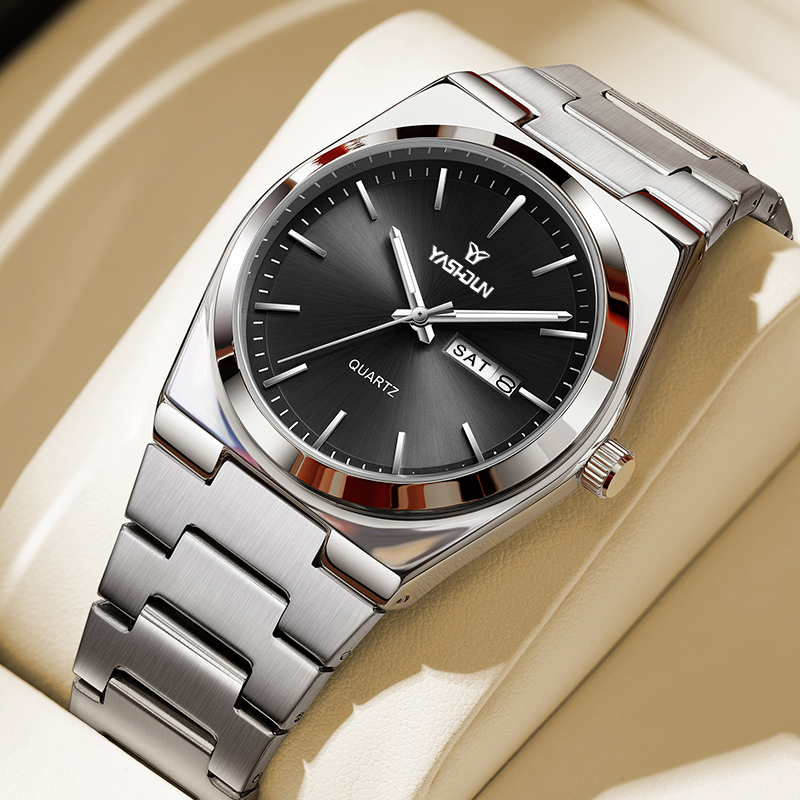 Luxury Watch Maker - ساعات كوارتز فاخرة من الفولاذ المقاوم