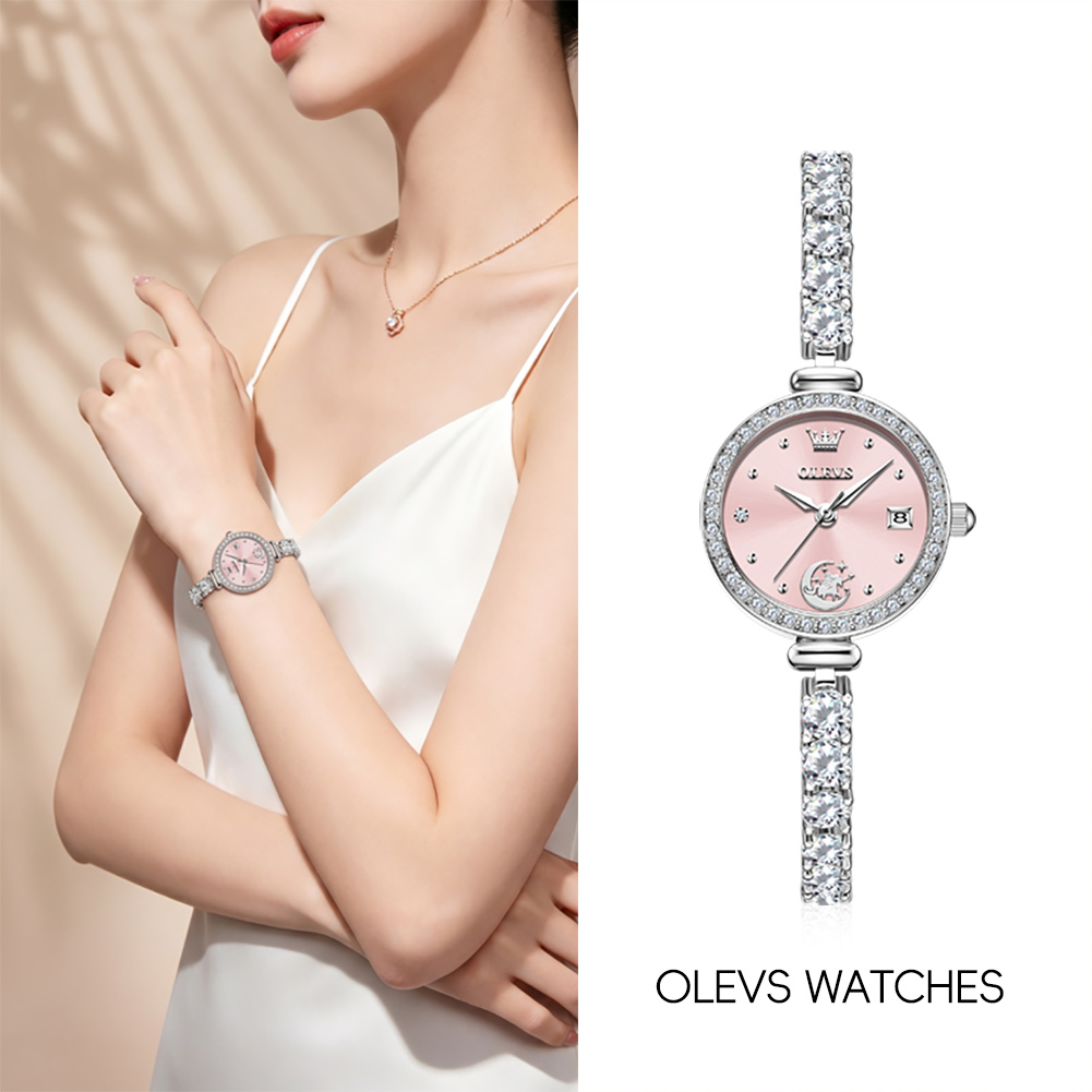 Luxury Watch Cheap - ساعة OLEVS 2998 أصلية للنساء مع