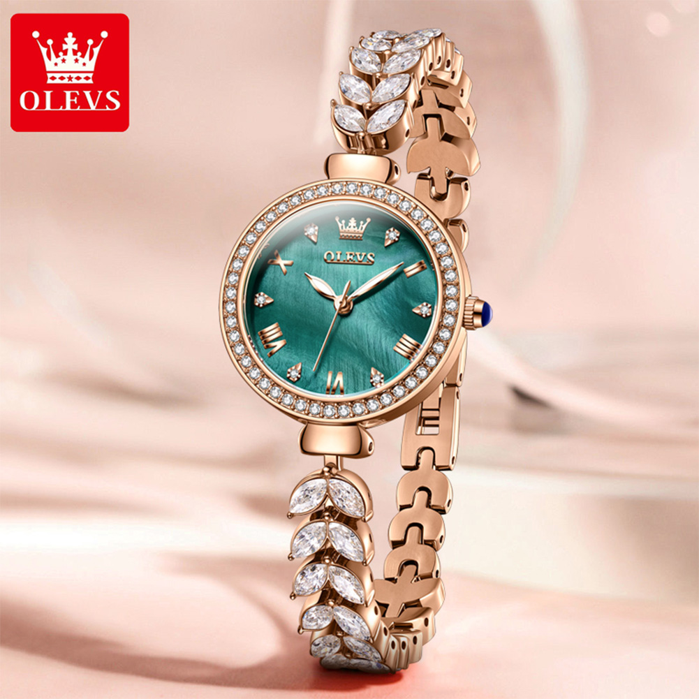 Luxury Watch Cheap - ساعة ماركة OLEVS للسيدات ساعة كوارتز