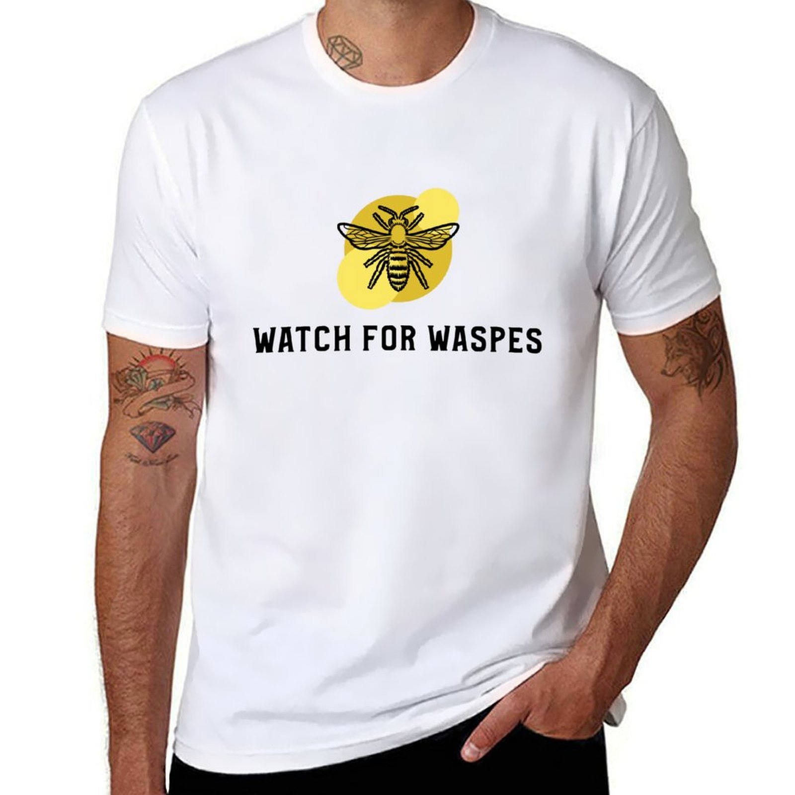 Luxury Watch China - مشاهدة ل Waspes تي شيرت رجل