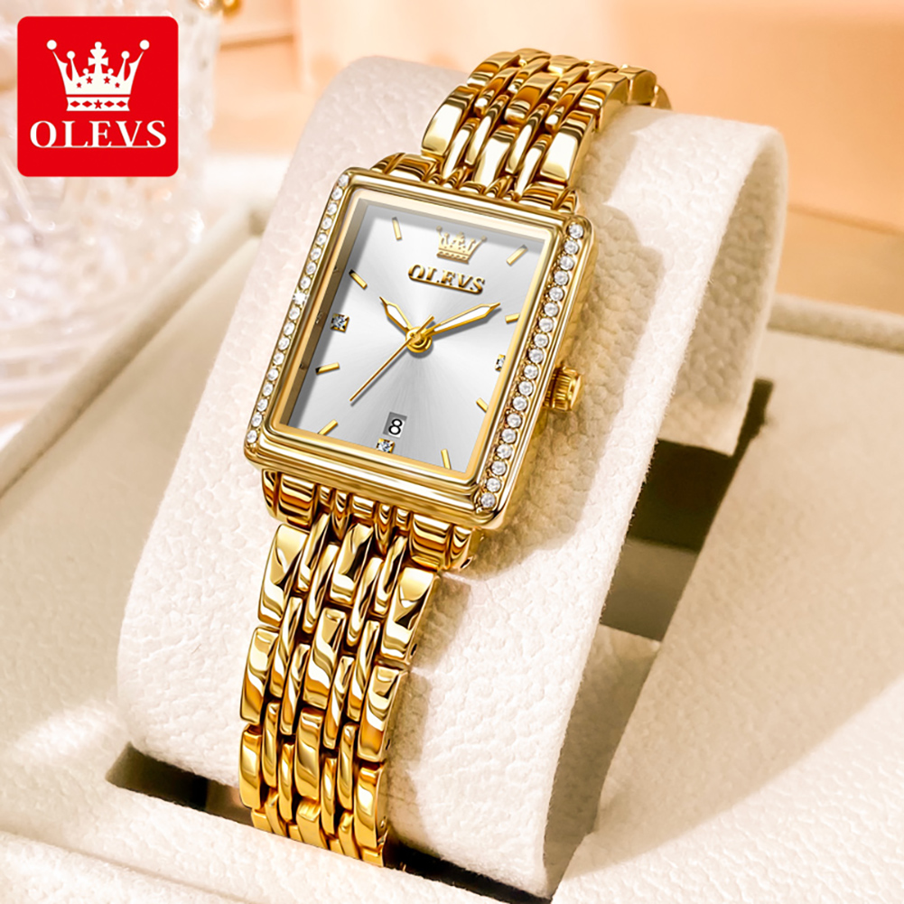 Luxury Watch Deals - ساعة OLEVS 9995 للنساء، ساعة فاخرة