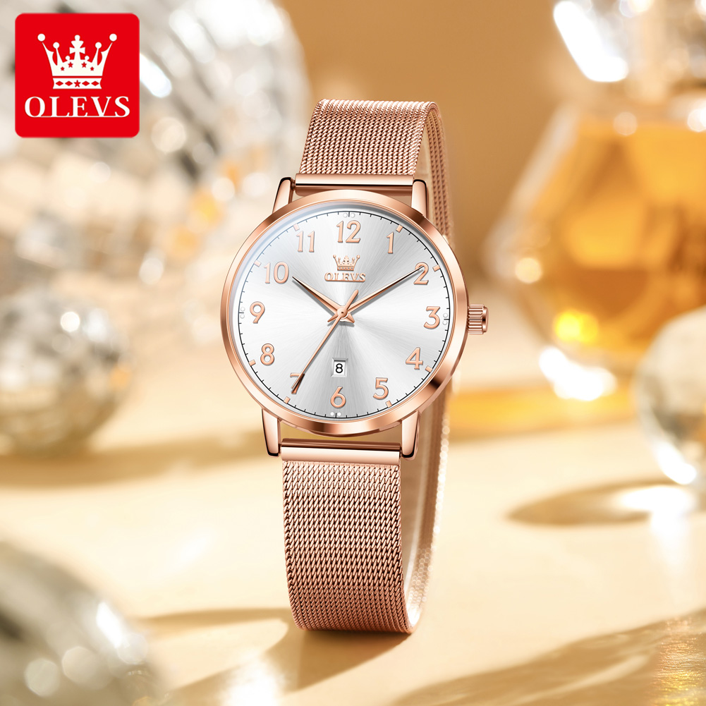 OLEVS 5653 ساعات نسائية أنيقة  - مراجعة Luxury Watch Cheap وسعره