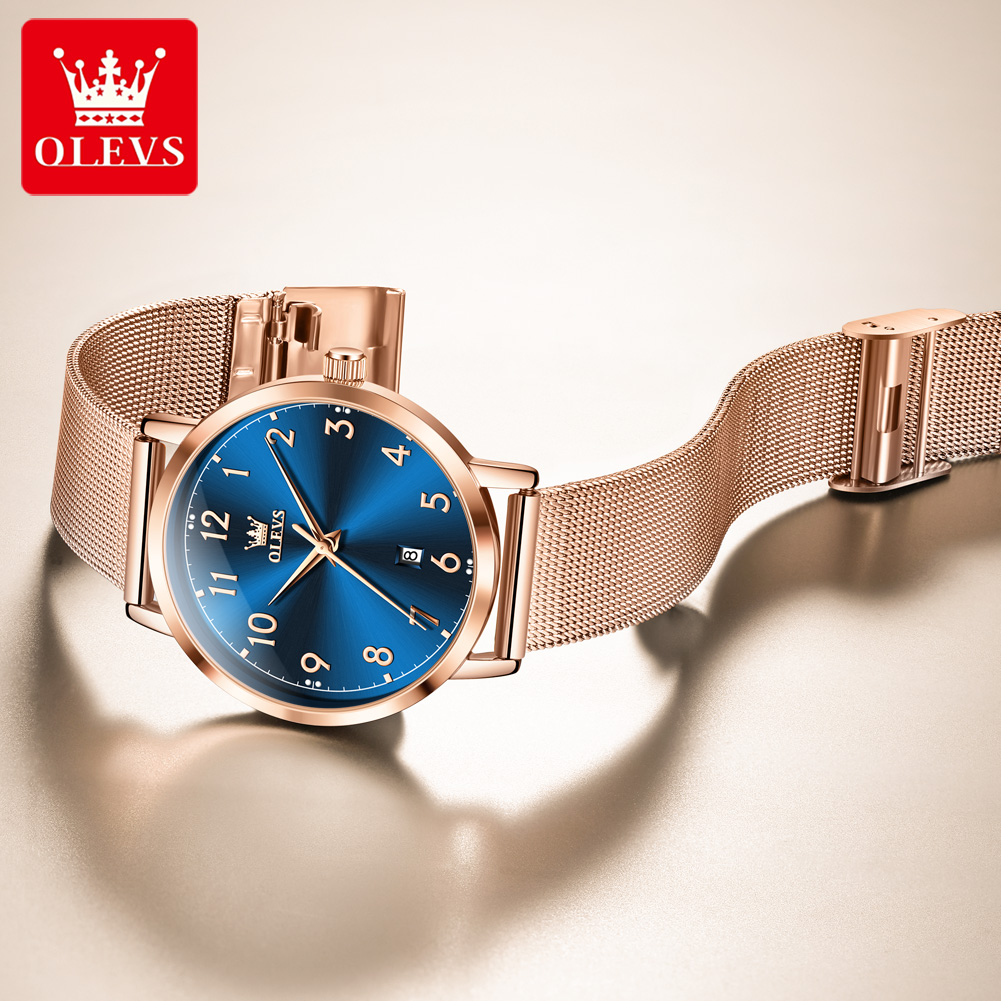 OLEVS 5653 ساعات نسائية أنيقة  - مراجعة Luxury Watch Cheap وسعره