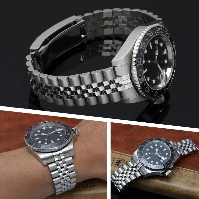 أحزمة ساعات 20 مم 21 مم من الف - مراجعة Luxury Watch Rolex وسعره