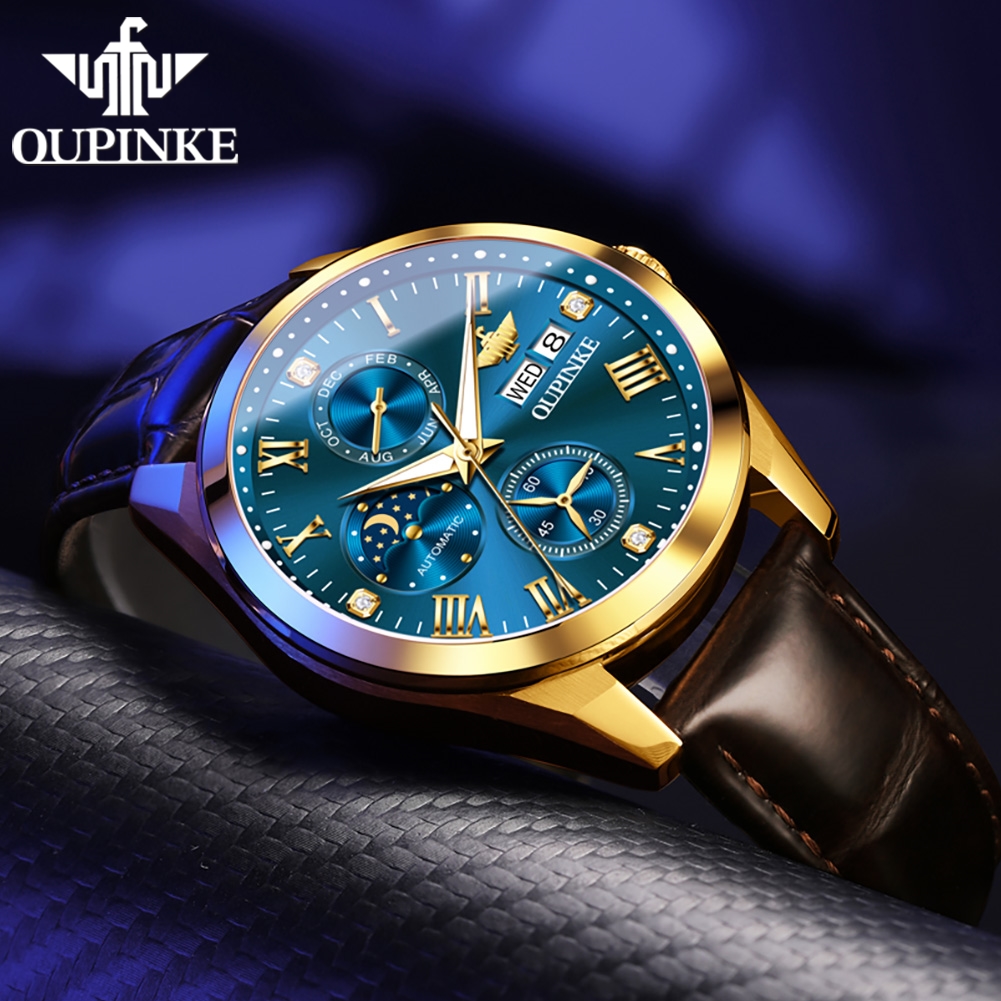 ساعة OUPINKE 3300 كرونو أوتوما - مراجعة Luxury Watch Grade وسعره