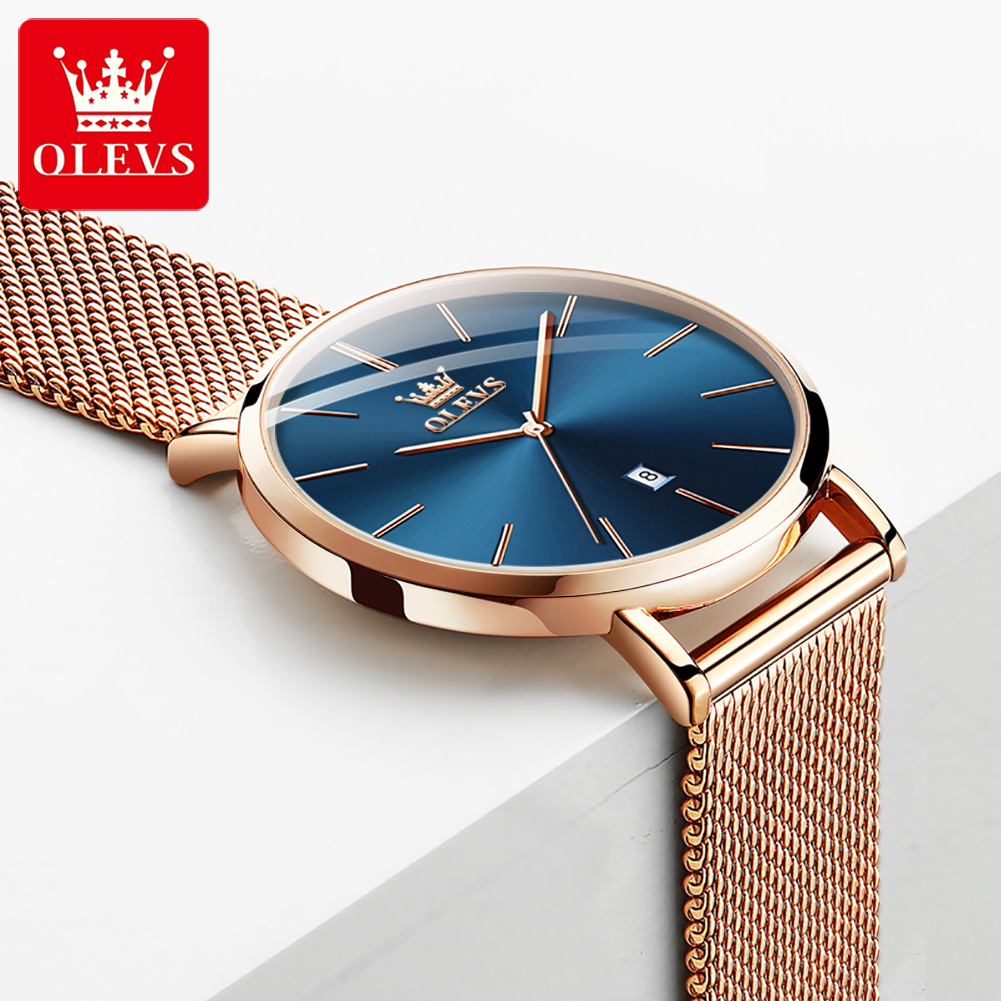 OLEVS ساعة نسائية 5869 أنيقة م - مراجعة Luxury Watch Cheap وسعره