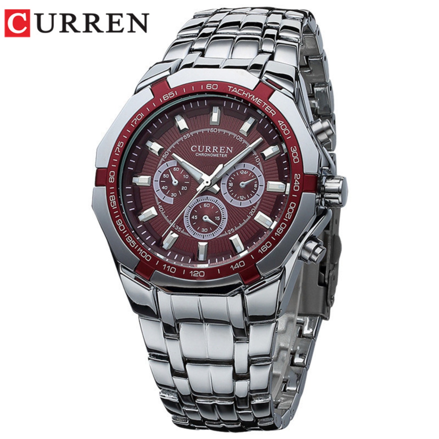 ساعات رجالية فاخرة من CURREN،  - مراجعة Luxury Watch Safe وسعره
