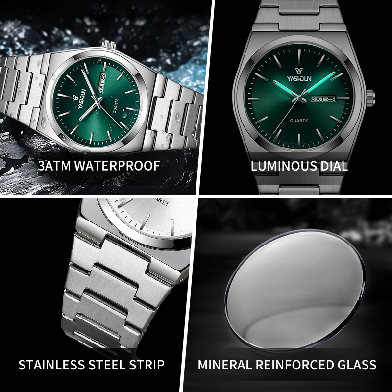 ساعات كوارتز فاخرة من الفولاذ  - مراجعة Luxury Watch Maker وسعره