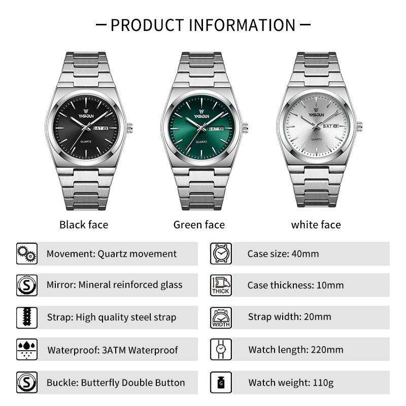 ساعات كوارتز فاخرة من الفولاذ  - مراجعة Luxury Watch Maker وسعره