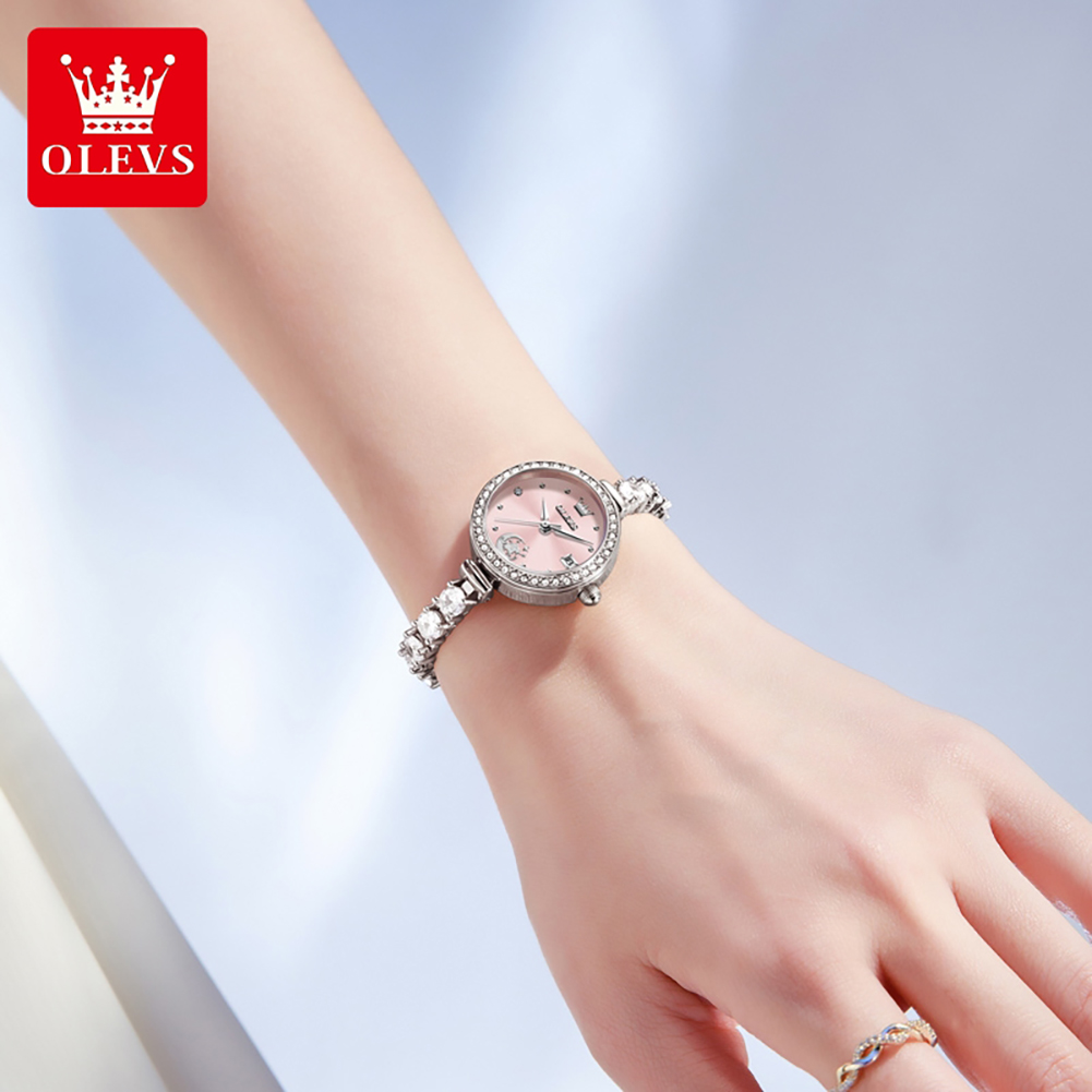 ساعة OLEVS 2998 أصلية للنساء م - مراجعة Luxury Watch Cheap وسعره