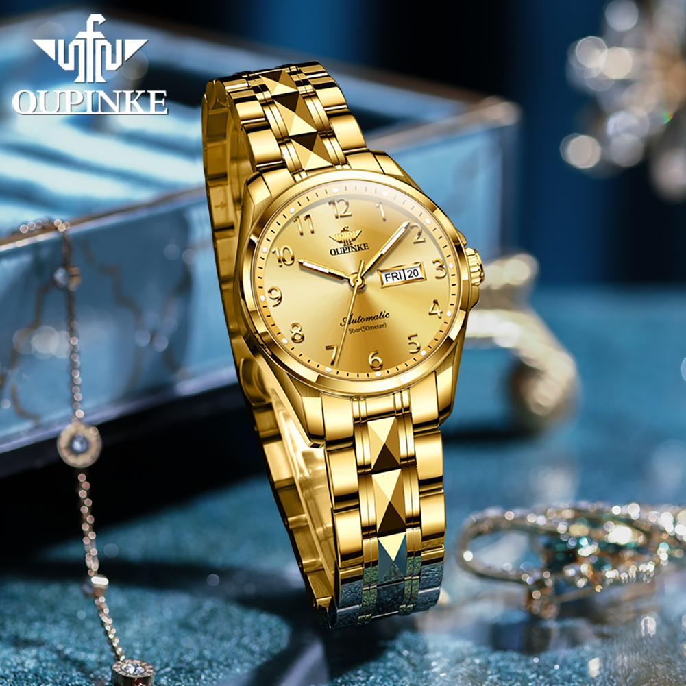 OUPINKE 3228 ساعة نسائية ماركة - مراجعة Luxury Watch All Brands وسعره