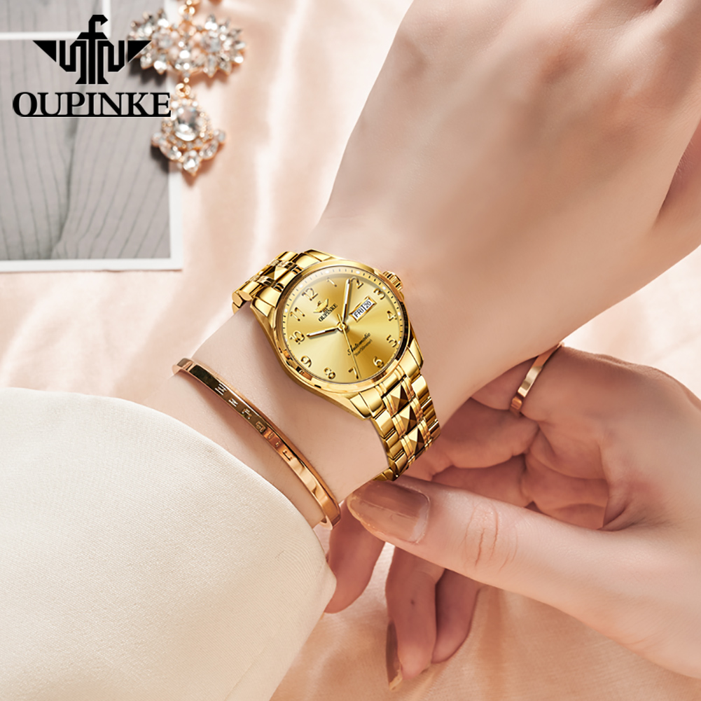 OUPINKE 3228 ساعة نسائية ماركة - مراجعة Luxury Watch All Brands وسعره