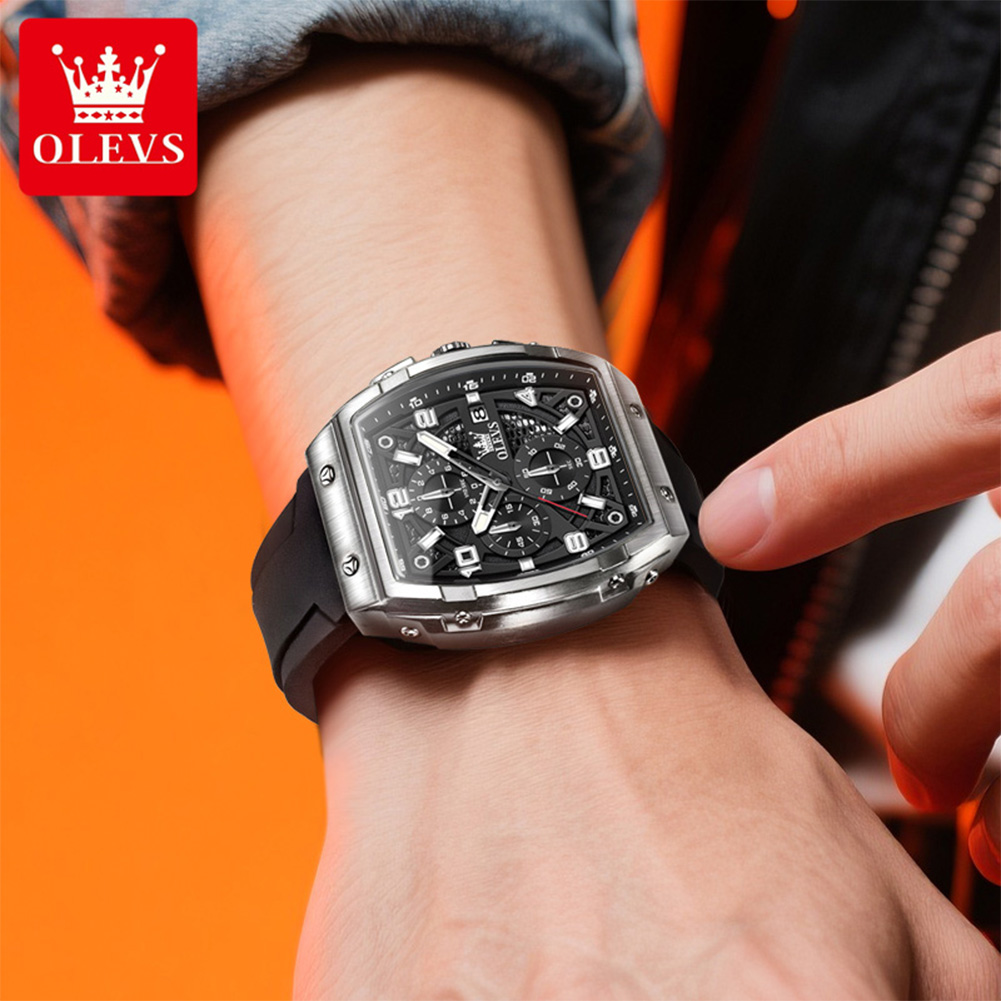 OLEVS ساعات رجالية 2976 موضة ف - مراجعة Luxury Watch Maker وسعره