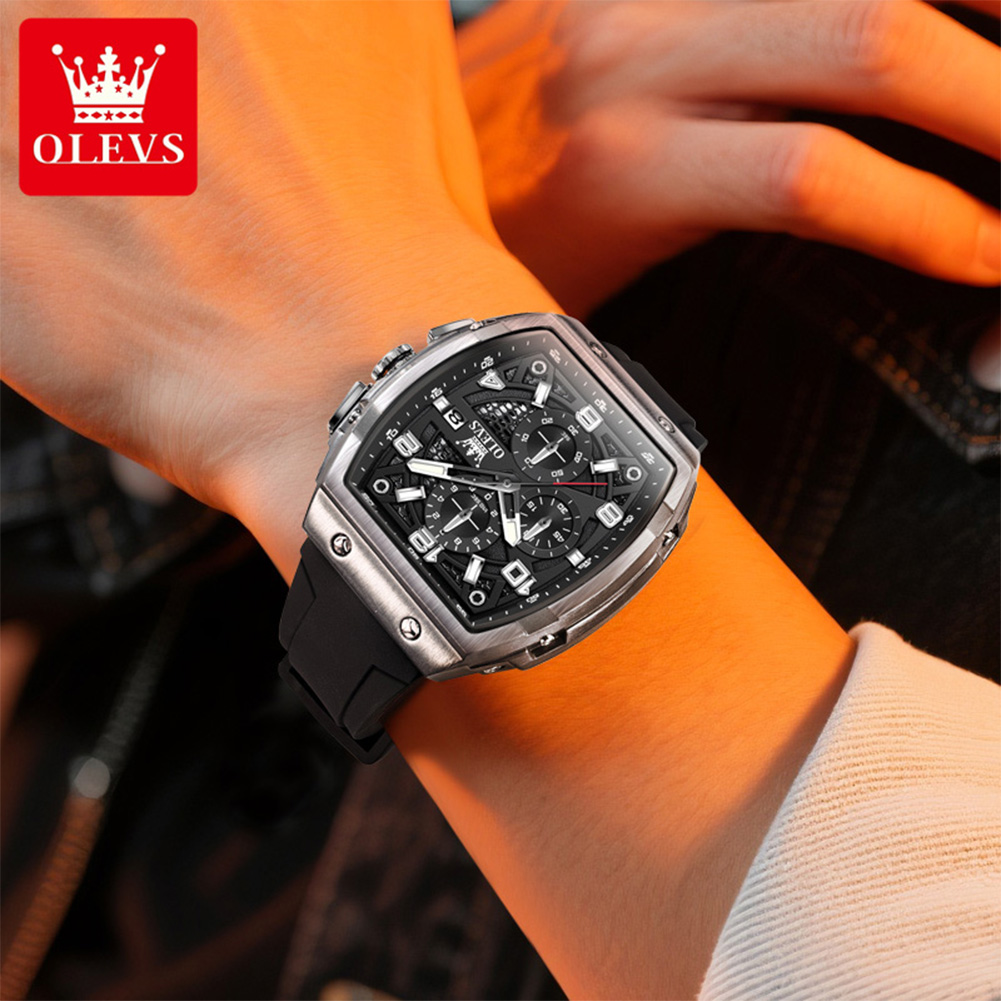 OLEVS ساعات رجالية 2976 موضة ف - مراجعة Luxury Watch Maker وسعره