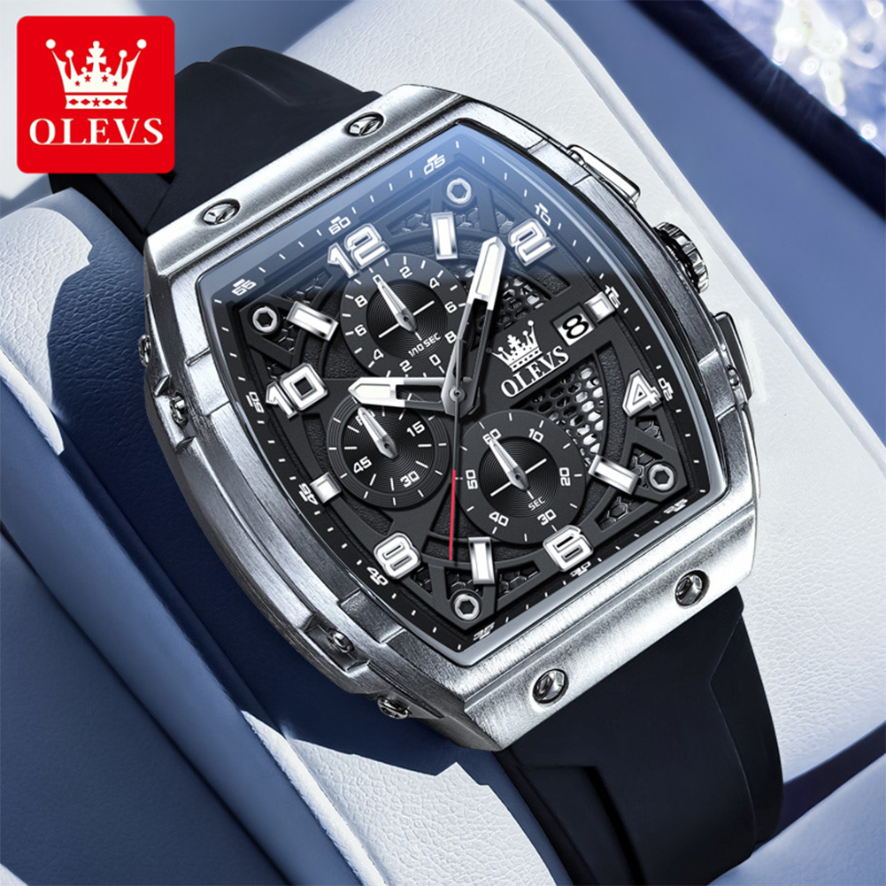 OLEVS ساعات رجالية 2976 موضة ف - مراجعة Luxury Watch Maker وسعره