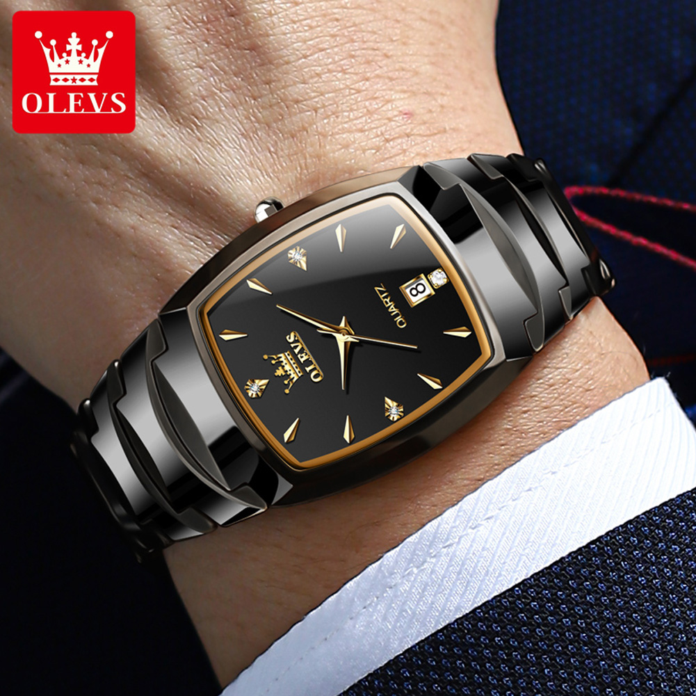 ساعة OLEVS 7006 الفاخرة الأصلي - مراجعة Luxury Watch Grade وسعره