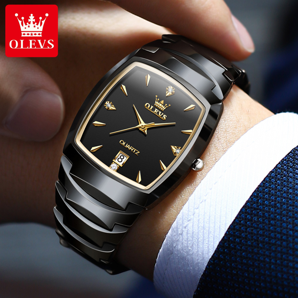 ساعة OLEVS 7006 الفاخرة الأصلي - مراجعة Luxury Watch Grade وسعره