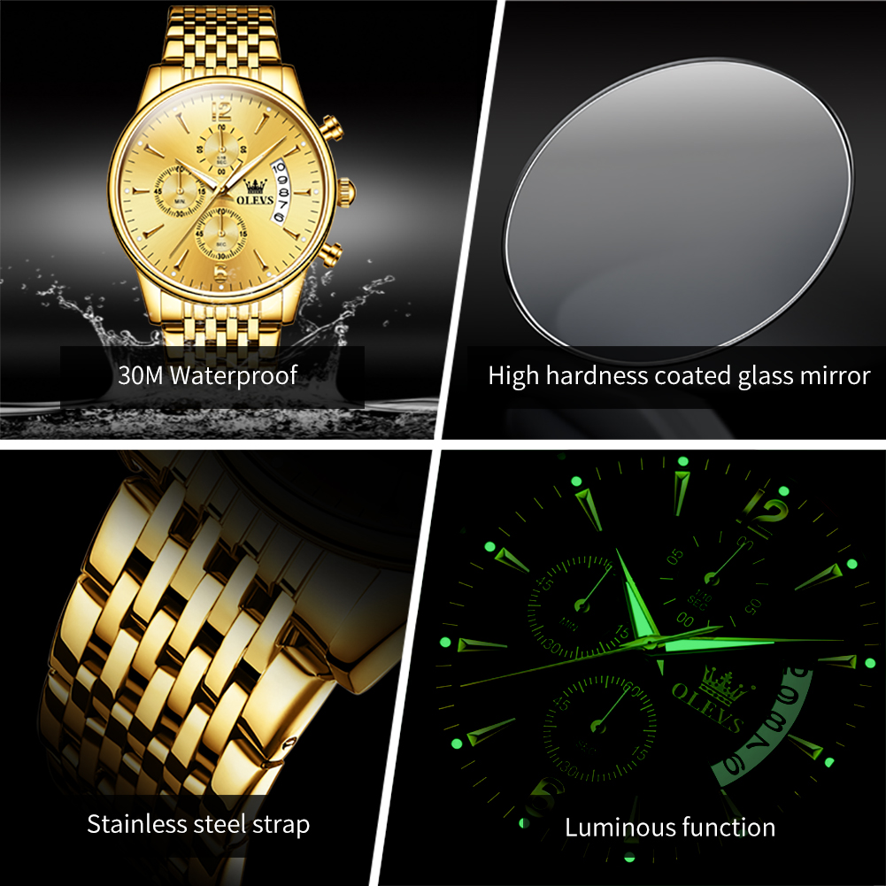 ساعة كوارتز ذهبية فاخرة ماركة  - مراجعة Luxury Watch Maker وسعره
