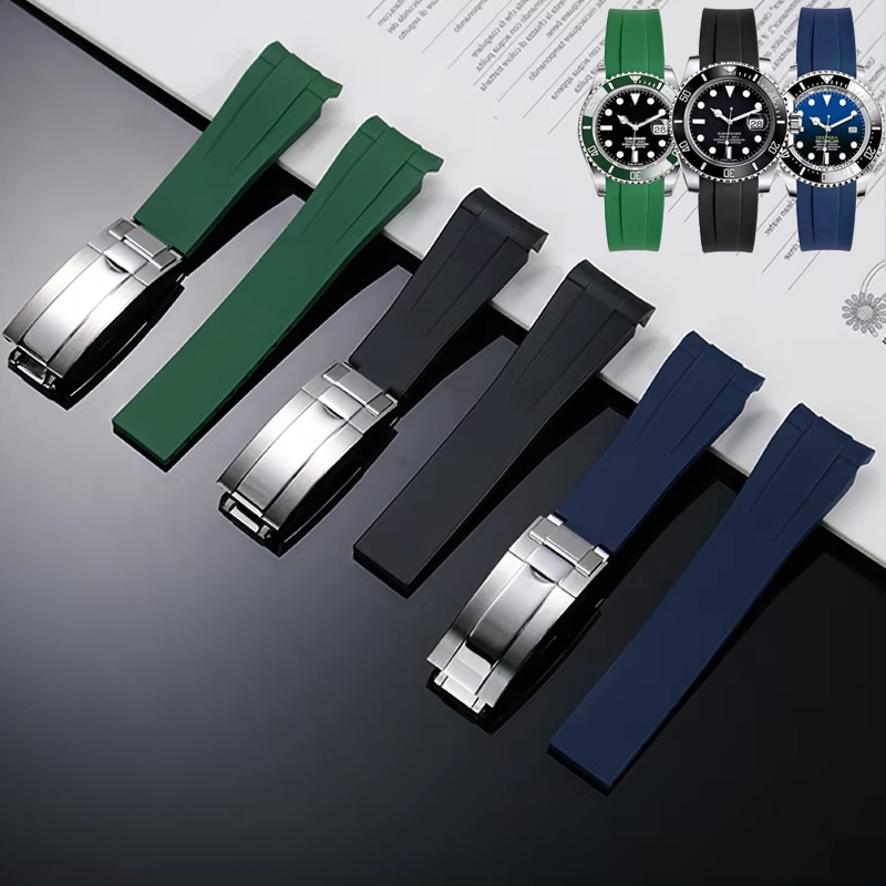 حزام ساعة سيليكون فاخر لساعات  - مراجعة Luxury Watch Rolex وسعره