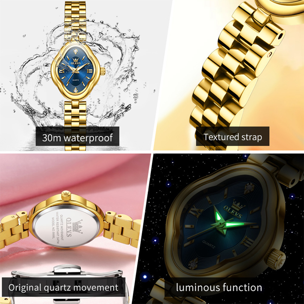 OLEVS العلامة التجارية الجديدة - مراجعة Luxury Watch Cheap وسعره