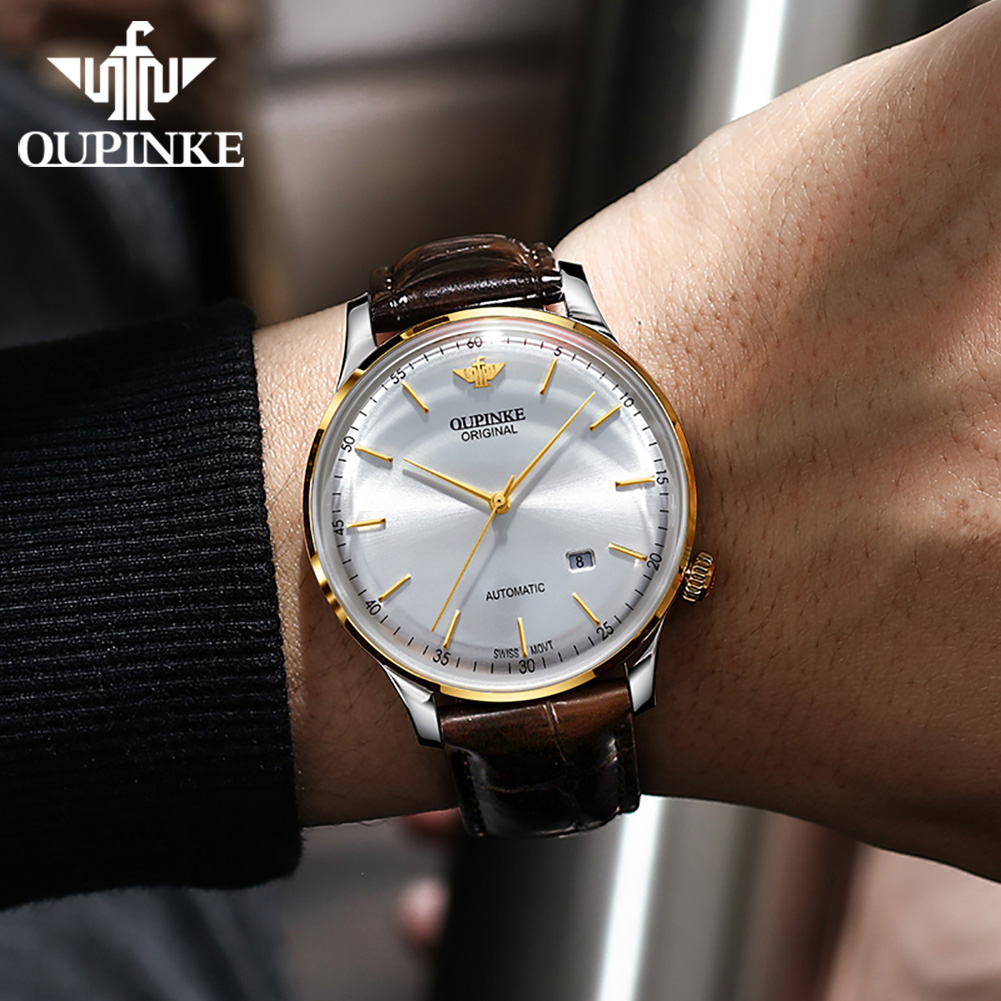 OUPINKE 3269 ساعة رجالية فاخرة - مراجعة Luxury Watch All Brands وسعره