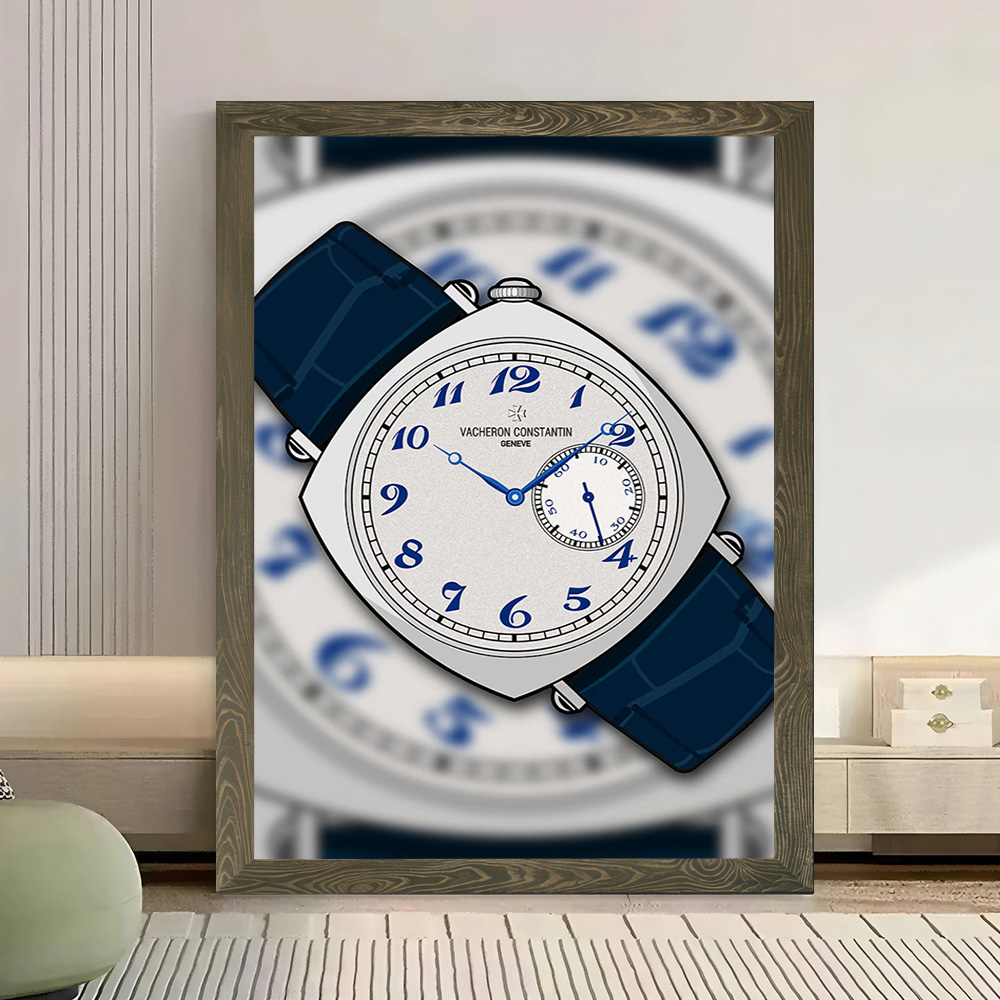 لوحة قماشية مطبوعة لساعة فاشير - مراجعة Luxury Watch Constantine وسعره