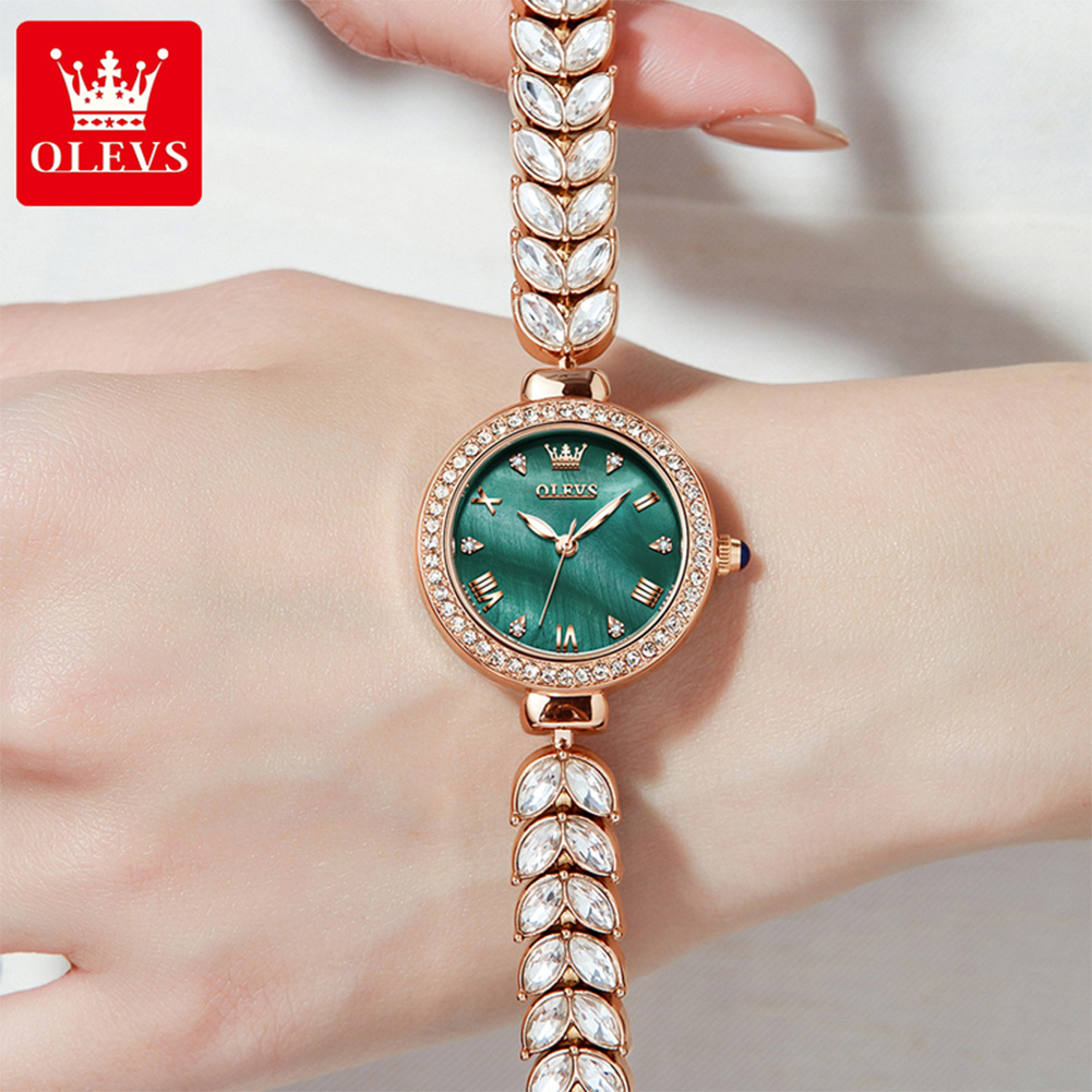 ساعة ماركة OLEVS للسيدات ساعة  - مراجعة Luxury Watch Cheap وسعره