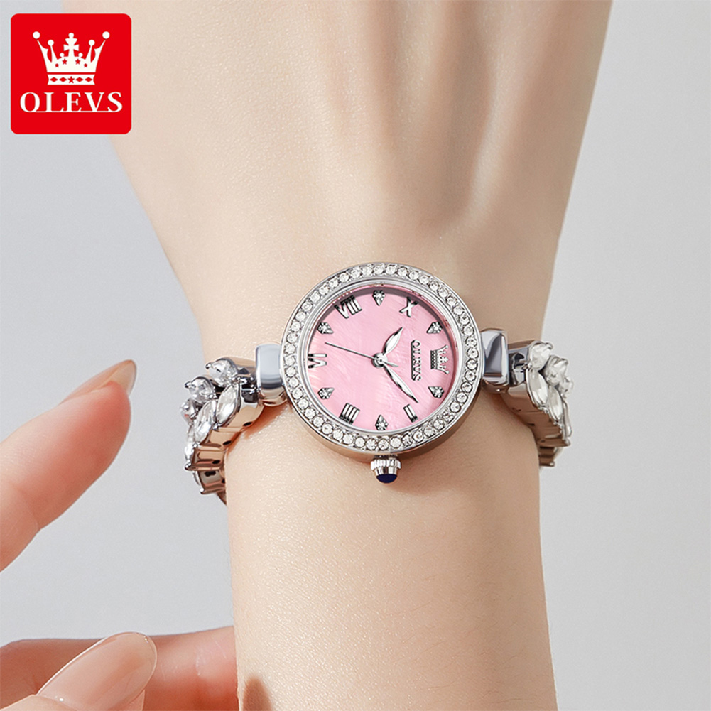 ساعة ماركة OLEVS للسيدات ساعة  - مراجعة Luxury Watch Cheap وسعره