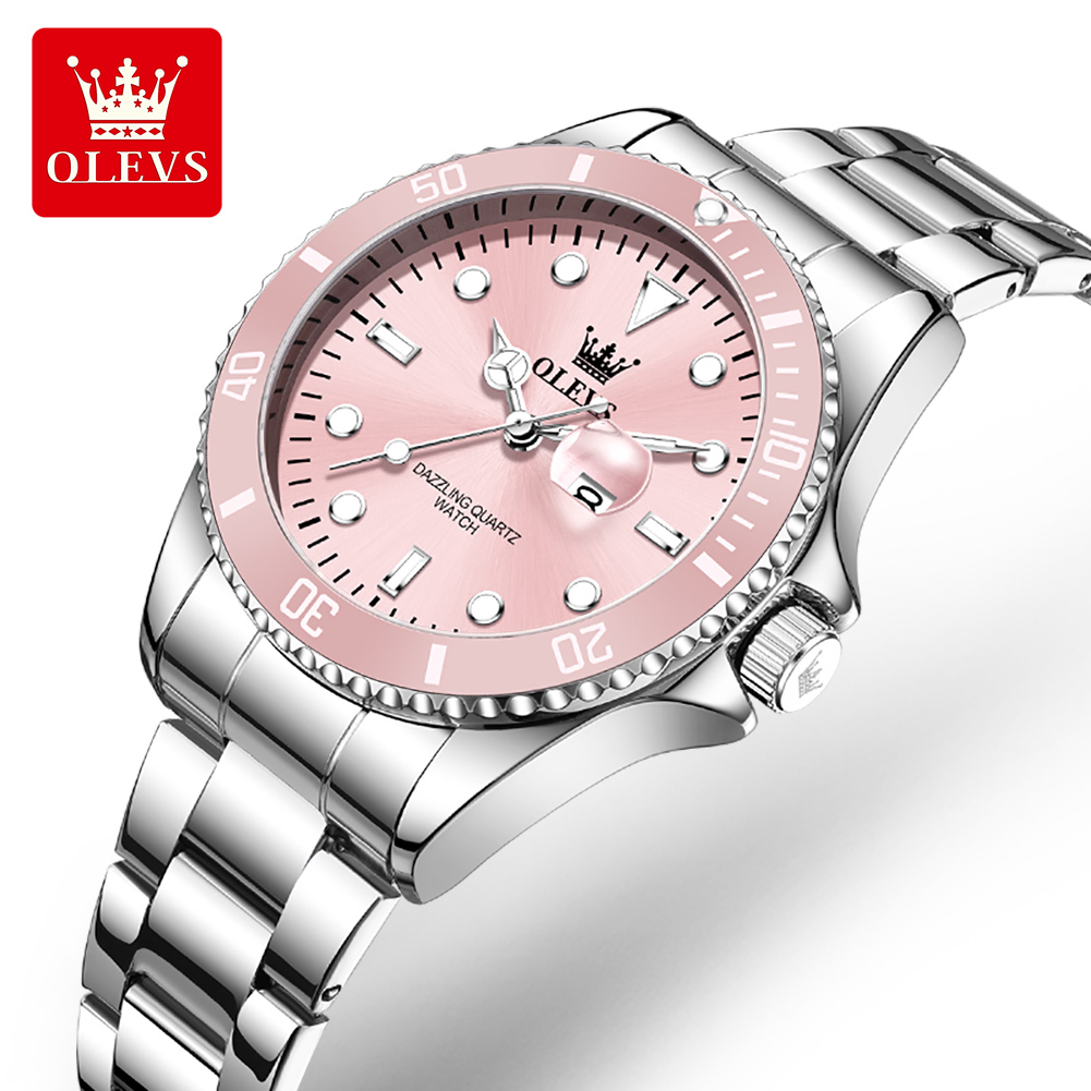 ساعات OLEVS الفاخرة للنساء كوا - مراجعة Luxury Watch Cheap وسعره