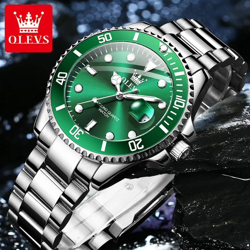 OLEVS ساعة كوارتز أصلية للرجال - مراجعة Luxury Watch Maker وسعره