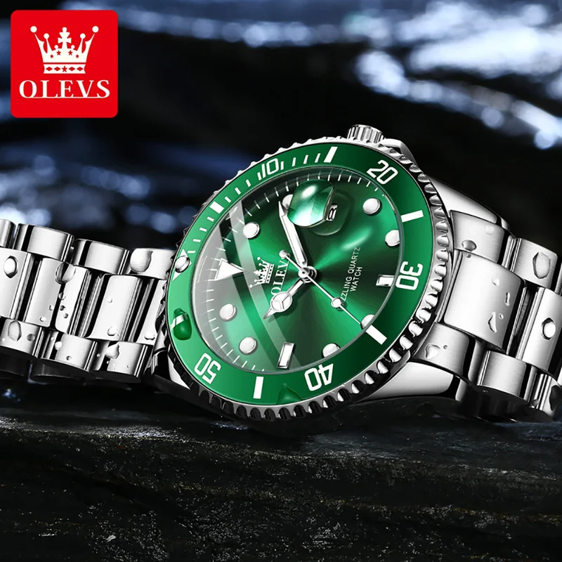 OLEVS ساعة كوارتز أصلية للرجال - مراجعة Luxury Watch Maker وسعره