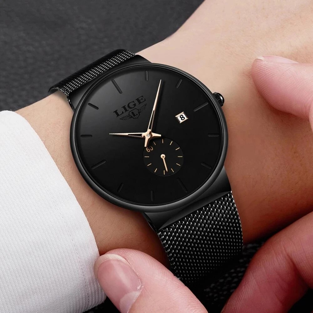 ساعات رجالية عصرية من LIGE ، أ - مراجعة Luxury Watch Maker وسعره