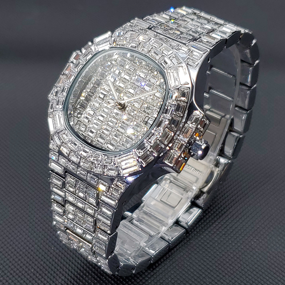 ساعة يد فاخرة مرصعة بالكامل با - مراجعة Luxury Watch Grade وسعره