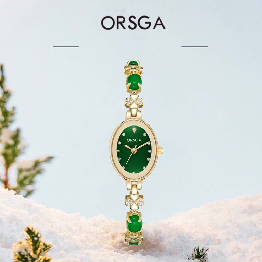 ساعة ORSGA للسيدات مرصعة بالأل - مراجعة Luxury Watch Grade وسعره