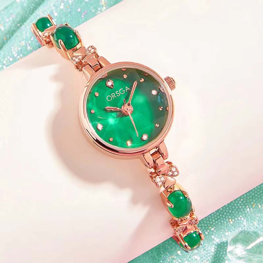 ساعة ORSGA للسيدات مرصعة بالأل - مراجعة Luxury Watch Grade وسعره