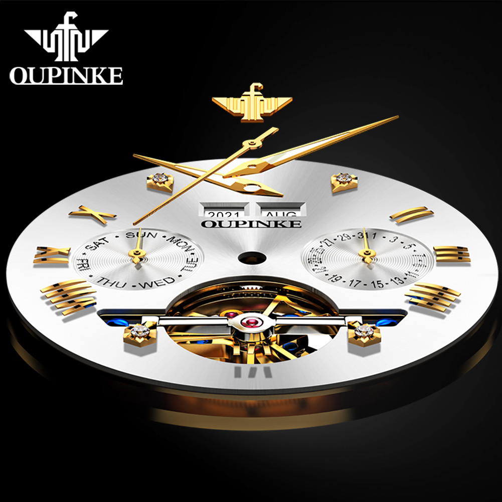 OUPINKE 3186 ساعة رجالية جميع  - مراجعة Luxury Watch All Brands وسعره