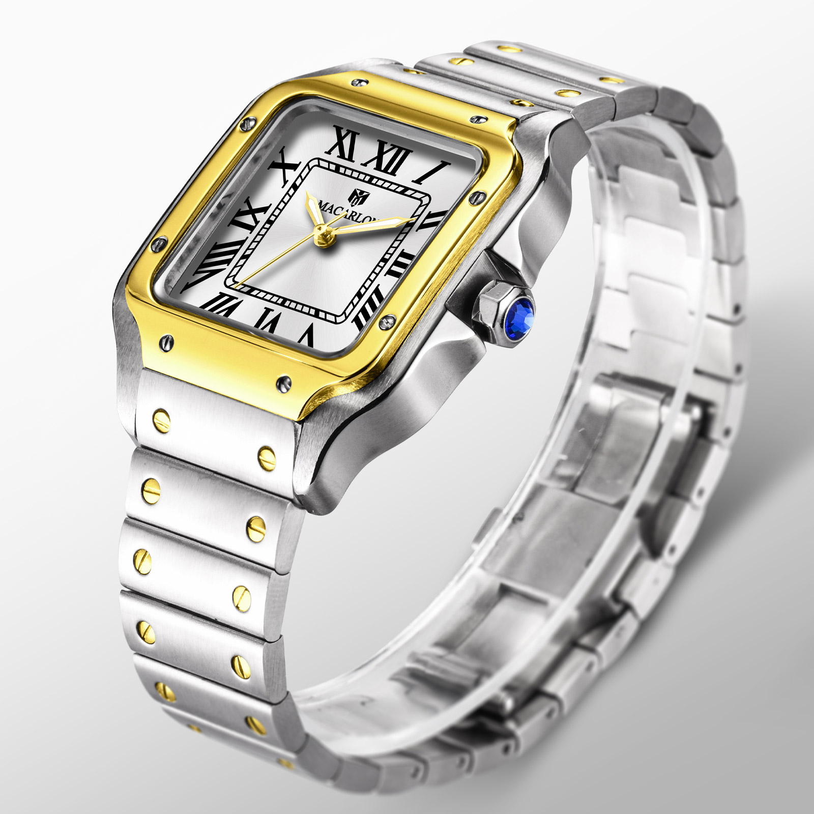 ساعة MACARLON رجالية أوتوماتيك - مراجعة Luxury Watch China وسعره