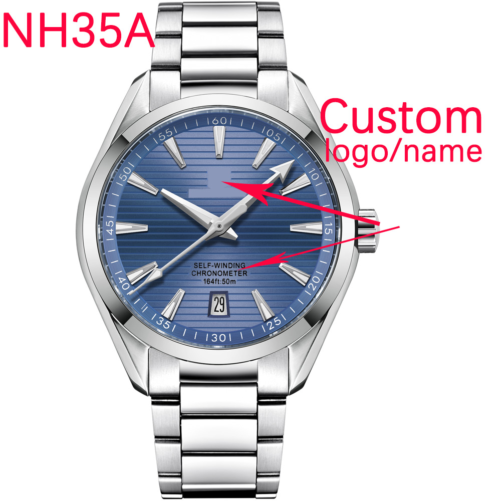 فاخر NH35 Movt شعار مخصص 41 مل - مراجعة Luxury Watch Safe وسعره