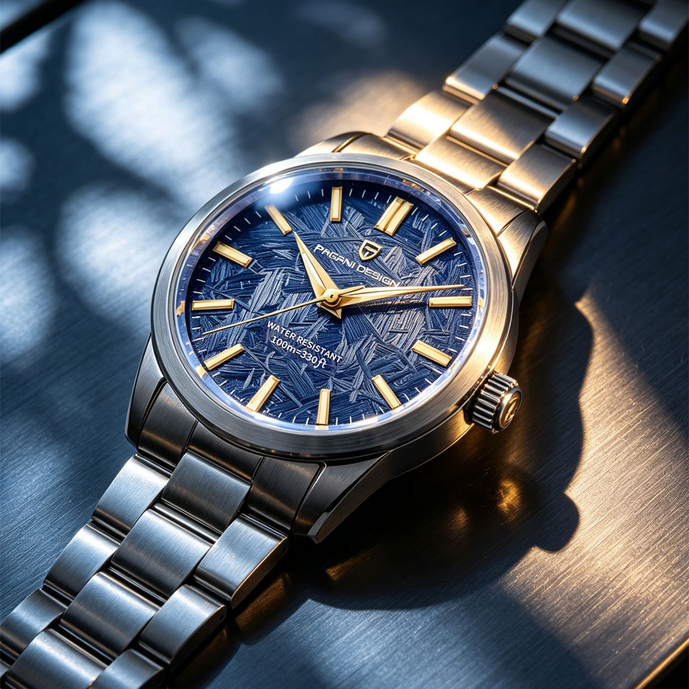 ساعة رجالية كوارتز من PAGANI D - مراجعة Luxury Watch Safe وسعره