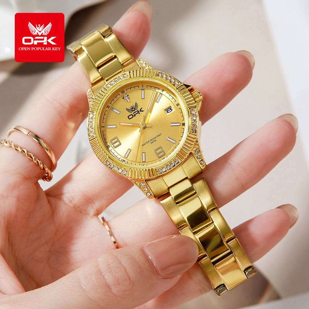OPK 8184 ساعة نسائية فاخرة بال - مراجعة Luxury Watch All Brands وسعره