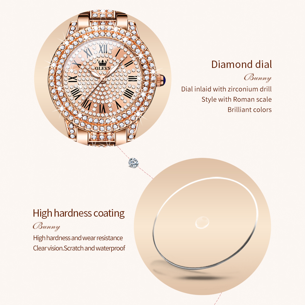 ساعة OLEVS 9943 كوارتز أصلية ف - مراجعة Luxury Watch Deals وسعره