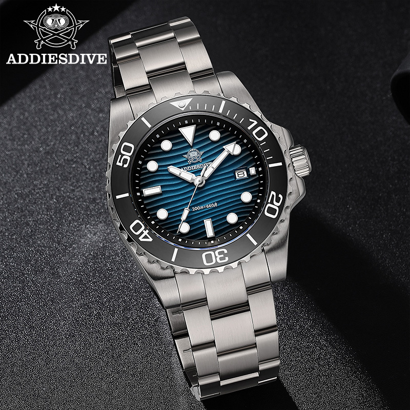Addiesdive ساعة كوارتز رجالية  - مراجعة Luxury Watch Safe وسعره