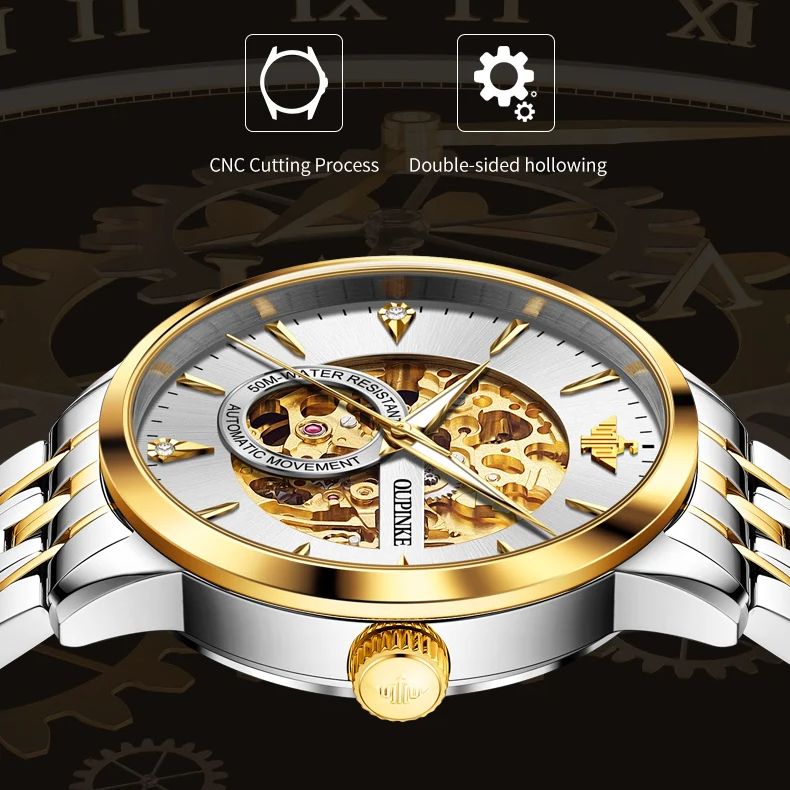 ساعة يد رجالية فاخرة من OUPINK - مراجعة Luxury Watch All Brands وسعره